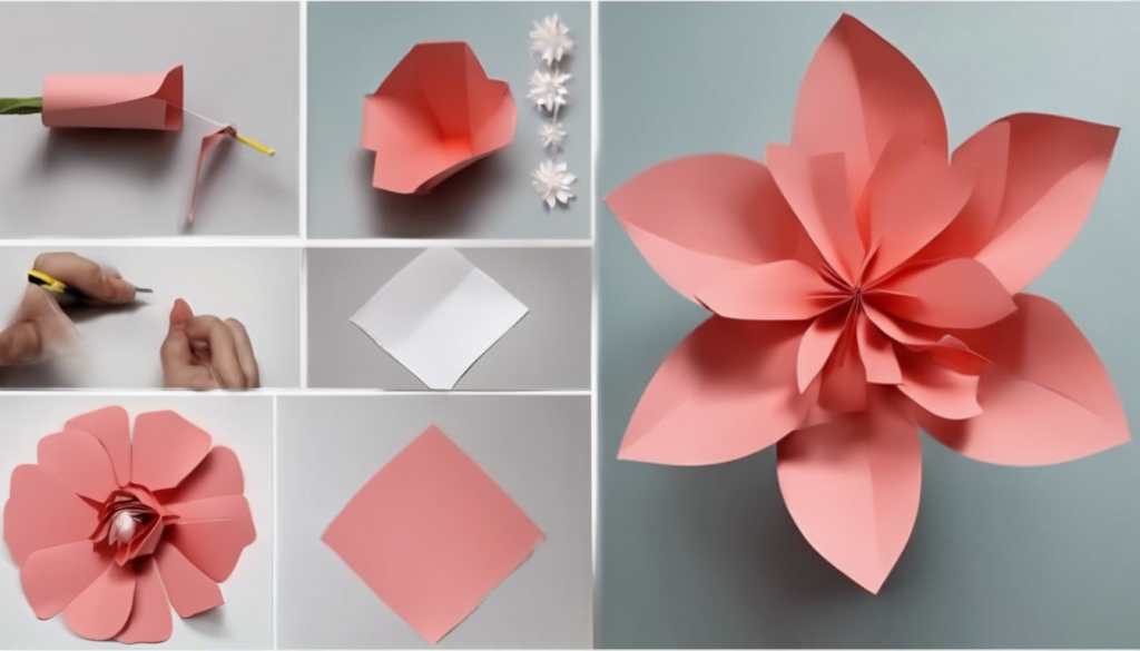 Comment fabriquer une fleur en papier soi-même ?