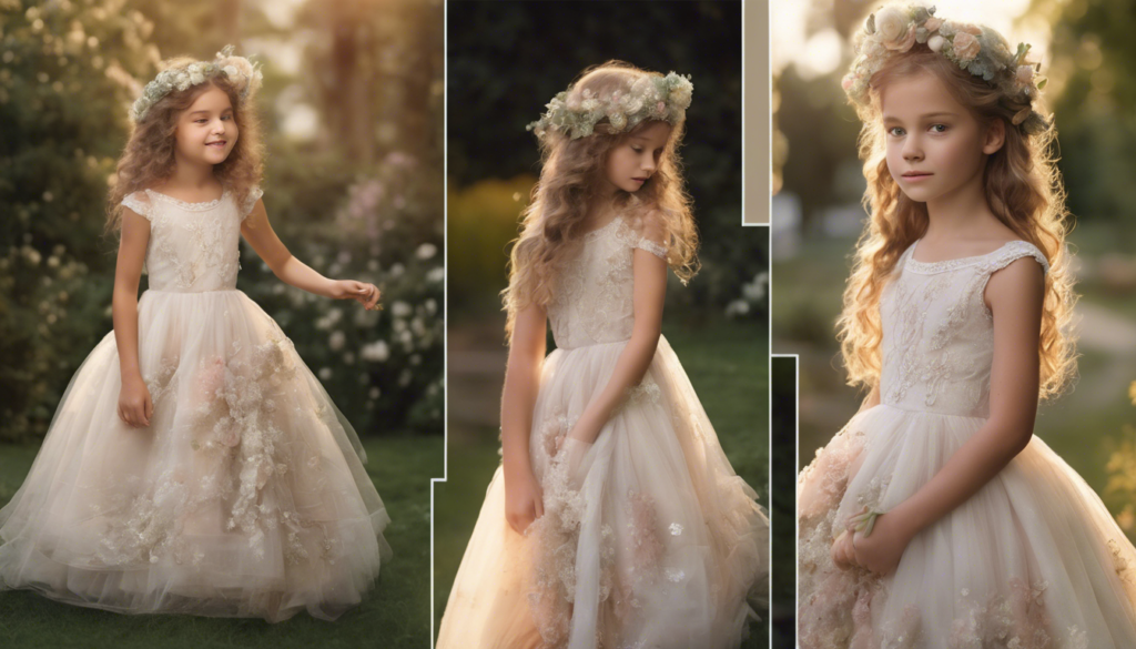 Quelle robe de mariée pour enfant choisir ?